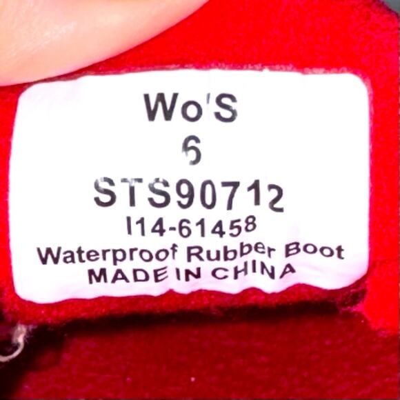 Women’s Sperry Topsiders Waterproof Shoes Low Top Duck Boots size 6 Navy Plaid - Picture 9 of 9